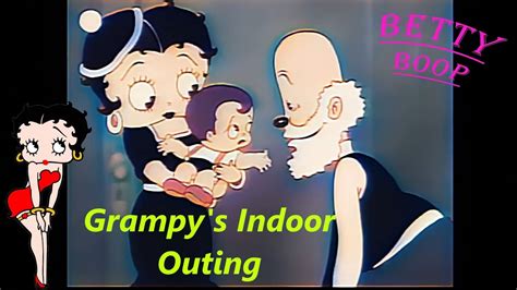 Betty Boop Grampy S Indoor Outing 1936 Fletcher Studios Colorized