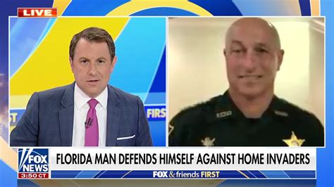 Florida Sheriff Reacts To Man Who Defended Himself Against Intruders Did Absolutely Nothing