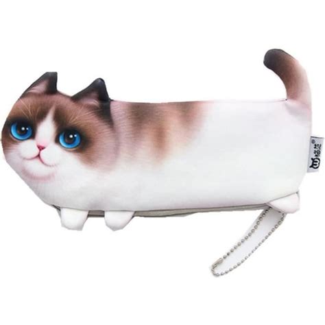 Trousse Scolaire A Crayon Fille Garcon Ado Enfant Chat Drole Animaux