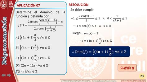 Yachakaj Funciones Trigonométricas Inversas Teoría Y Problemas