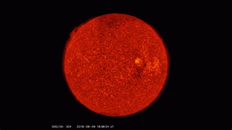 Nasas Solar Dynamics Observatory Spots A Lunar Transit