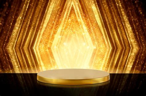 Premium Photo Golden Background