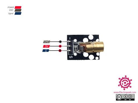 Interfacing Ky Laser Transmitter Module With Arduino Electropeak