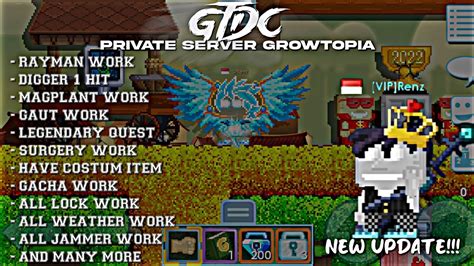 Unli Bisa Begini New Growtopia Private Server Best Gtps