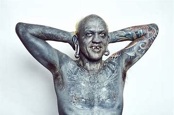 The Most Tattooed Person In The World Tattooing