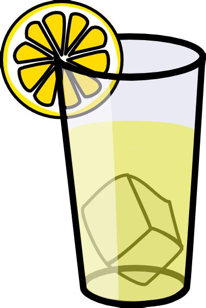 Lemonade Clipart Black And White Clip Art Library