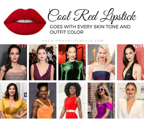 How To Pick A Lipstick With The Color Of Your Dress Fashion As A Lifestyle