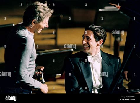 Roman Polanski Adrien Brody The Pianist 2002 Stock Photo Alamy