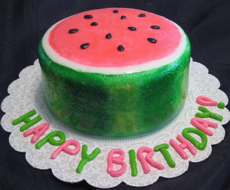 Watermelon Themed Cake Custom Cakes Themed Cakes Cake