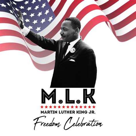 Mlk Freedom Celebration Template Postermywall