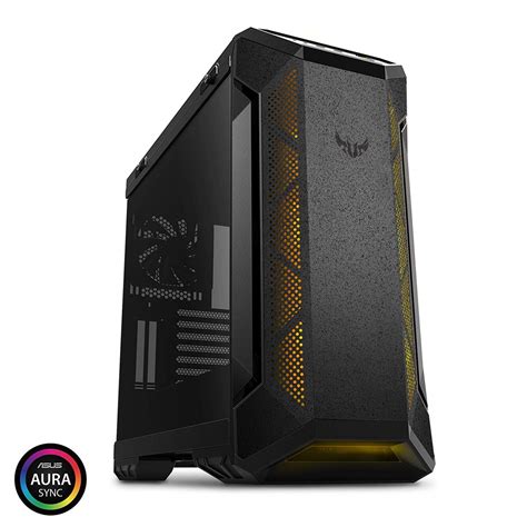 Asus Tuf Gaming GT501 RGB Mid-Tower E-ATX/ATX Gaming PC Case with 3 ...