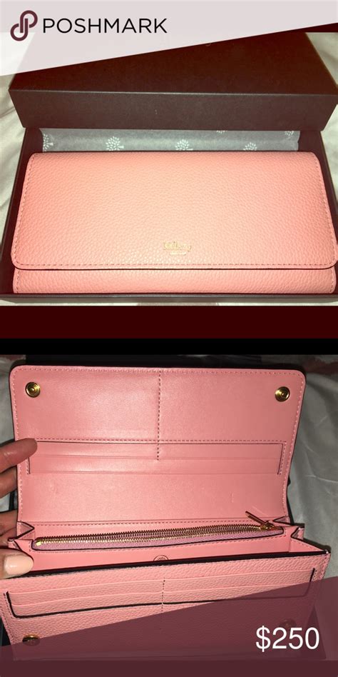 Coral Mulberry Wallet Brand New