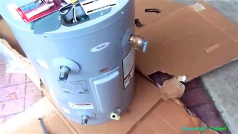 Install A Hot Water Heater How To Youtube