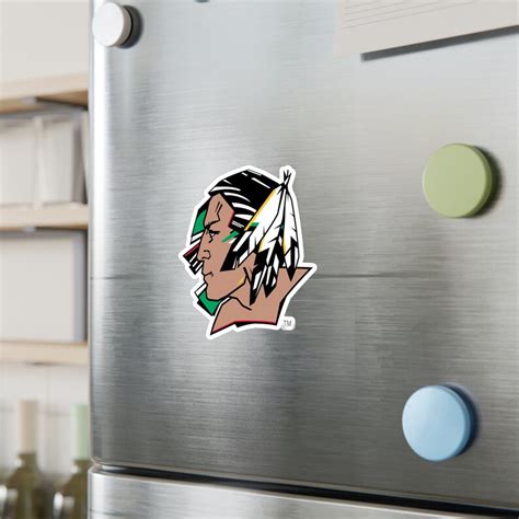 North Dakota Fighting Sioux Decal Etsy