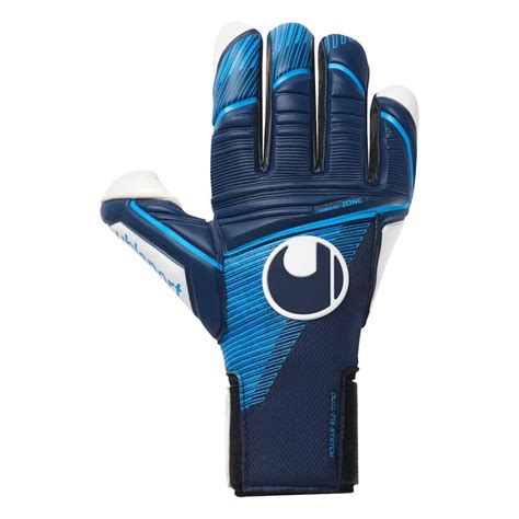 Uhlsport Goalkeeper Glove Absolutgrip Tight Hn Navy Blue White