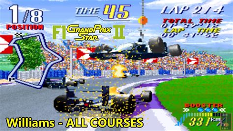 F Grand Prix Star Ii Jaleco Driving Games Hardware All Courses