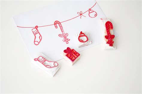 (Christmas) Rubber Stamp DIY - Luloveshandmade