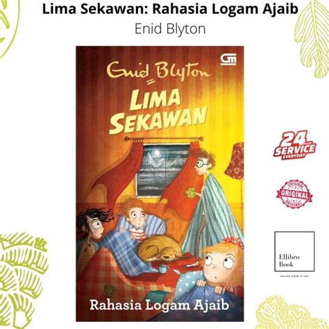 Jual Buku Lima Sekawan Rahasia Logam Ajaib Enid Blyton Shopee