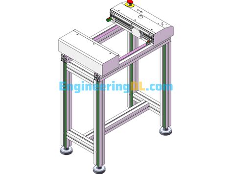 04m Splice Table Smt Special High Block Conveyor Line Solidworks