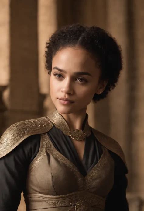 Missandei Of The Series A Guerra Dos Tronos Inspirada Em Nathalie