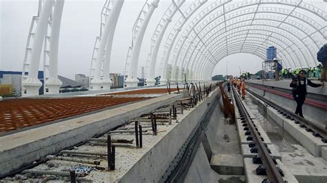 Baru 64 6 Adhi Karya Buka Bukaan Proyek LRT Jabodebek Tahap I