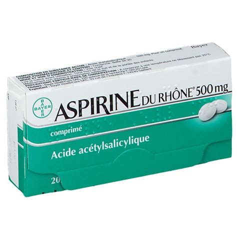 Aspirine Du Rh Ne Mg Comprim S Bayer Achat Au Meilleur Prix