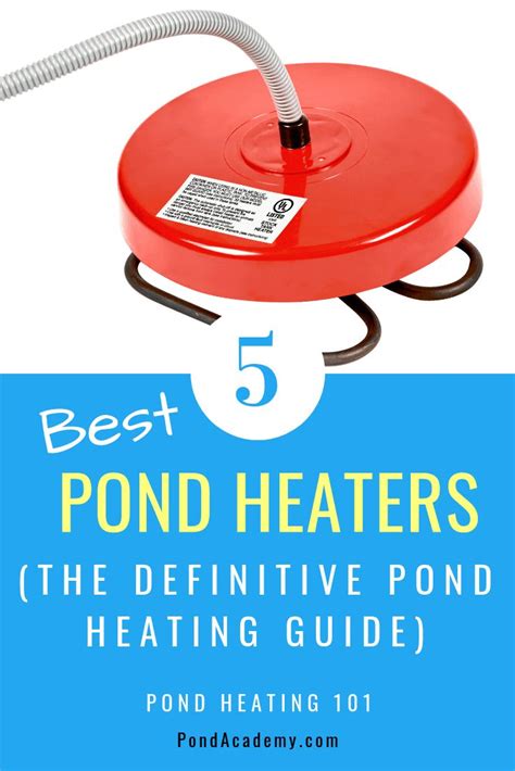 Best Pond Heater De Icer The Definitive Pond Heating Guide Pond