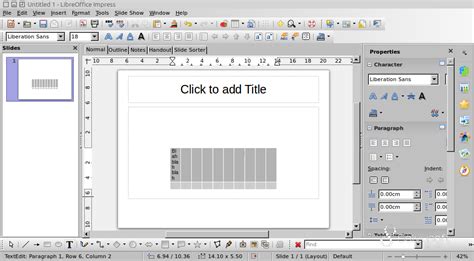What Is Libreoffice Impress From The Document Foundation