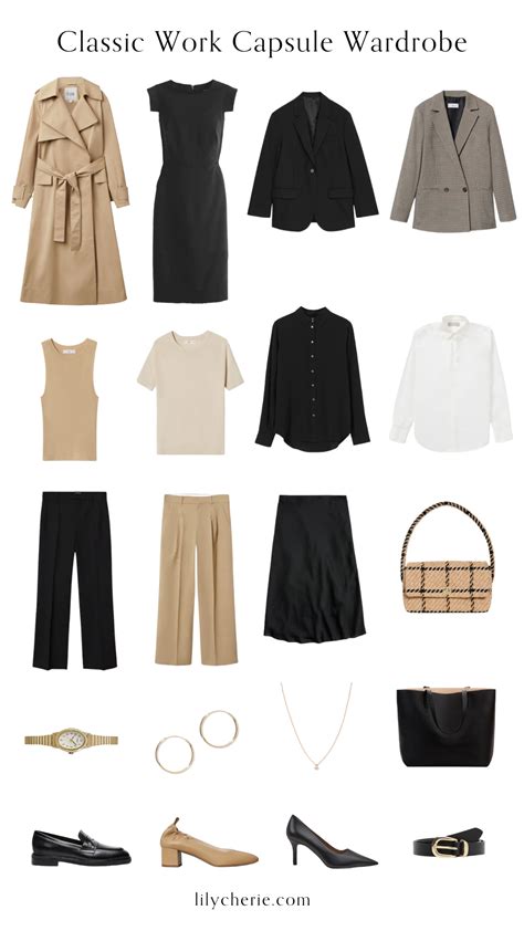 Classic Work Capsule Wardrobe 2022 — Lily Chérie