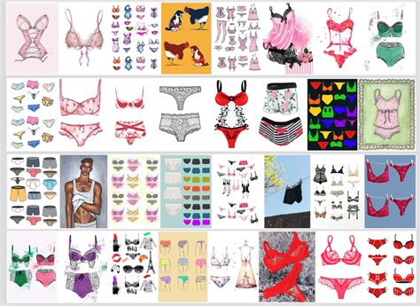Quadro Lingerie Calcinha Sutiã Cueca Underwear Espartilho Elo