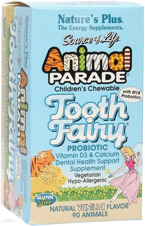 Nature's Plus Animal Parade Tooth Fairy 184 g - Opinie i ceny na Ceneo.pl