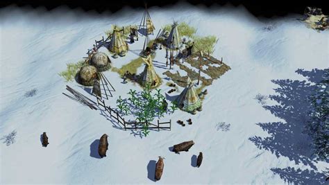 Карта Юкон в Age of Empires 3