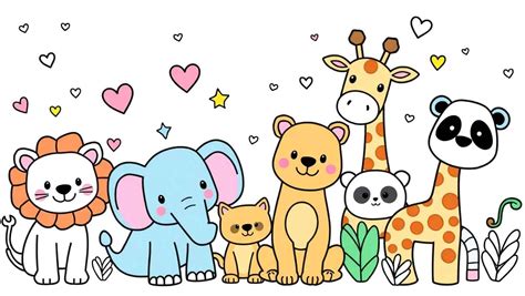 Animal Coloring Pages - Free Printables (PDF)