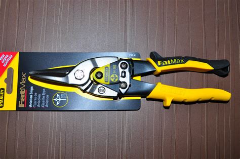 Stanley Fatmax® Straight Cut Compound Action Aviation Snips 10 Yellow 14 563 Ebay