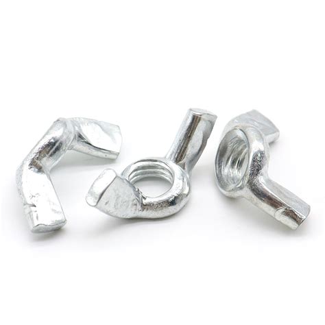 China Zinc Plated Galvanized Din Triangle Butterfly Wing Nut