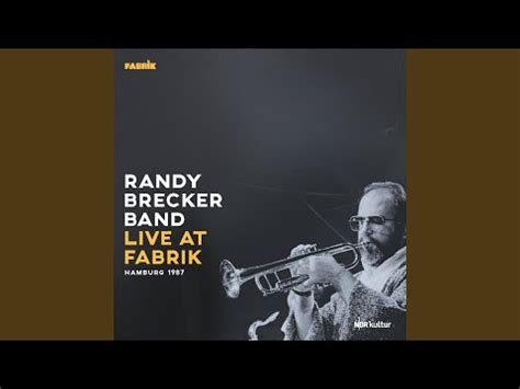 Randy Brecker Band Live At Fabrik Hamburg 1987 2 X Vinyl LP Album