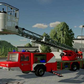 Lizard Turntable Ladder Cc V Fs Mod Farming Simulator Mod