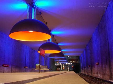 U-Bahn Station Munich Germany - Photorator