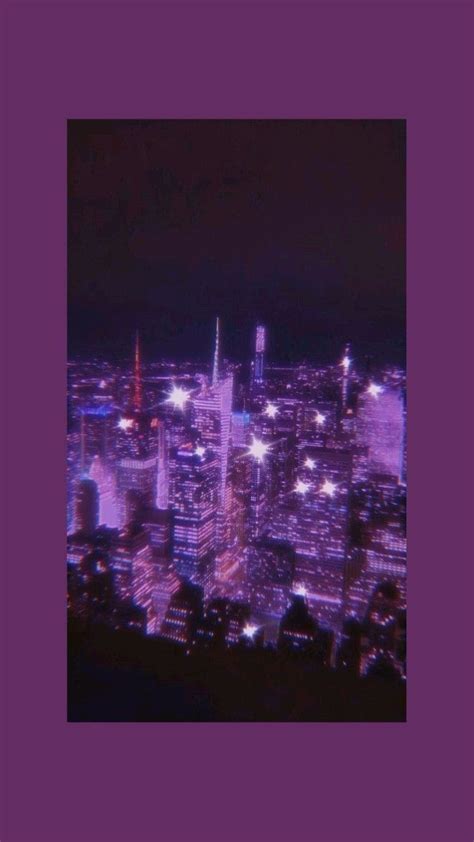 Aesthetic City Wallpaper | City aesthetic, Purple city, Purple aesthetic