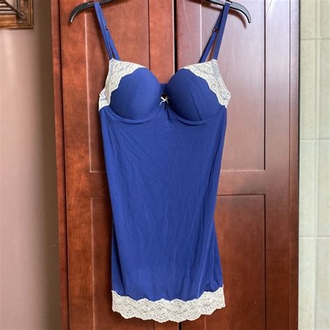 Victoria S Secret Intimates Sleepwear Victorias Secret Underwire Chemise Lingerie C