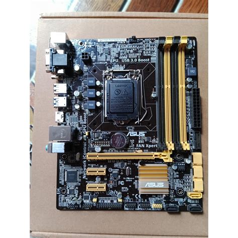 Asus B M G Motherboard M Atx B M G Lga Systemboard B M Ddr For