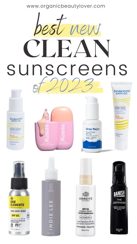 10 New Clean Mineral Sunscreens Of 2023 Organic Beauty Lover