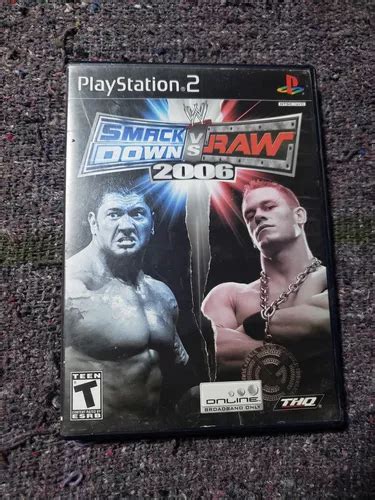 Smackdown Vs Raw 2006 Para,playstation 2 Original | MercadoLibre