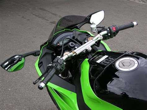 Modifica Manubrio Alto Kit Completo Con Riser Mm Per Kawasaki Zx R