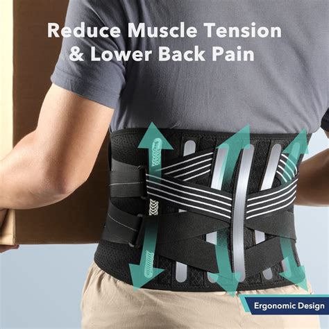 Snapklik AGPTEK Back Brace For Lower Back Pain Women Men