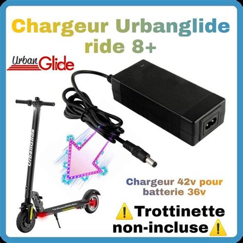 Chargeur V Urbanglide Plus Pour Trottinette Lectrique Urbanglide