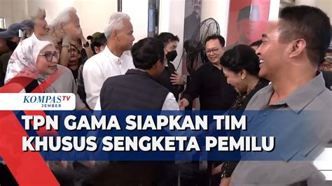 Dewan Pakar Tpn Ganjar Mahfud Bentuk Tim Khusus Sengketa Pemilu