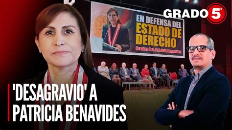 Desagravio A Patricia Benavides Grado Con David G Mez Fernandini