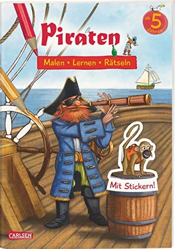 Piraten Malen Lernen Rätseln Mit Stickern by Lena Bachmann Goodreads