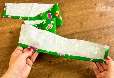 Como fazer uma bandana multiuso Vila do Artesão Toucas cirúrgicas